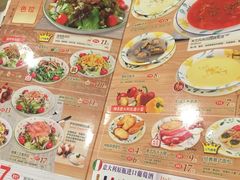 菜单-萨莉亚意式餐厅(特力时尚汇店)