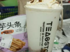 焦糖生椰栗子-茶鲜堂(仁港店)