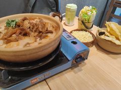 虫草花时蔬三拼-牛腩之旅·牛腩牛杂煲(光启城美食城店)