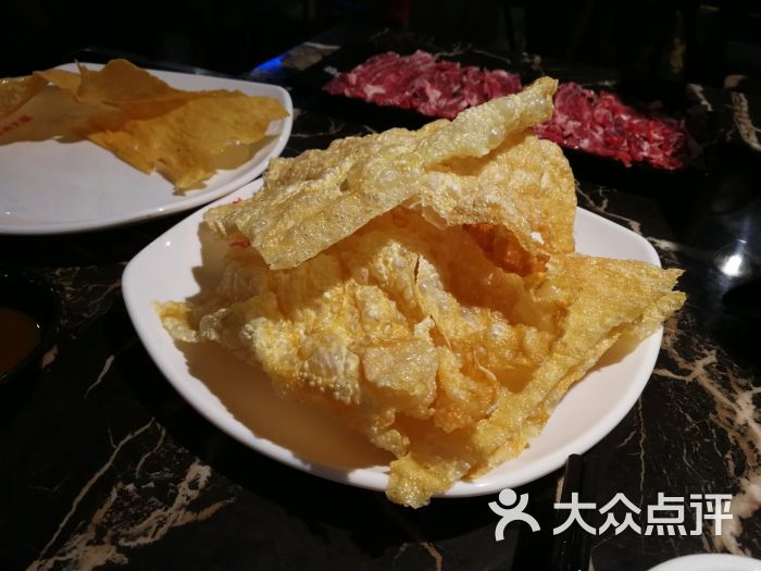 谭家潮汕牛肉火锅(东圃店)炸腐竹图片 - 第6张