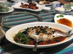 榄角蒸边鱼-兰桂坊粤泰美食(较场西店)