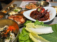 -草家酱蟹炭火烤肉店(珲春南路一店)