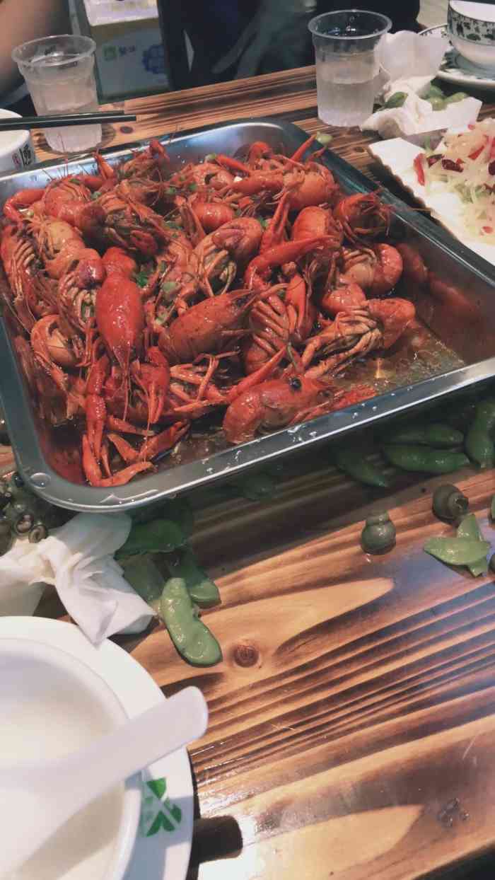 虾一跳龙虾馆(银海店)-"来义乌吃到最美味的小龙虾「香辣龙虾」:.