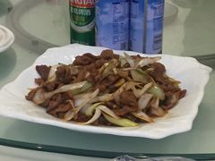 葱爆羊肉-福寿斋·老北京铜锅涮肉·烤鸭(顺义总店)