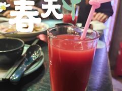 冰鲜杨梅汁-山石榴·贵州菜(丰盛里店)