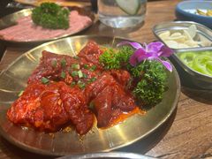 -明洞阿姨·韩式酱蟹烤肉·创意料理(三元桥店)