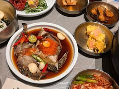 -草家酱蟹炭火烤肉店(珲春南路一店)