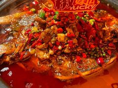 -探鱼·鲜青椒爽麻烤鱼(北京路天河城店)
