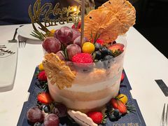 6英寸鲜果香缇裸蛋糕1个-杜哈夫DOUX RÊVE·生日蛋糕(日月光店)