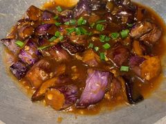 石锅茄子煲-绿茶餐厅(城西银泰城店)