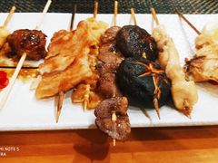 炸串拼盘-竹马炭火烤肉(利济北路店)