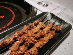 热气羊肉串-京韵胡同·酱香羊蝎子火锅涮肉(长寿路店)
