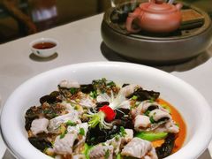 斗官鲫鱼胜瓜蒸鱼片-味可道美食坊(福基路店)