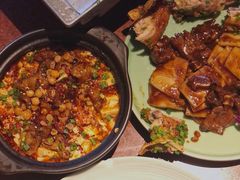 牛仔骨炒年糕-绿茶餐厅(成都万象城店)