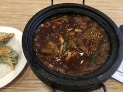 石锅自磨黑豆腐-粤仔湾砂锅粥(广益哥伦布店)