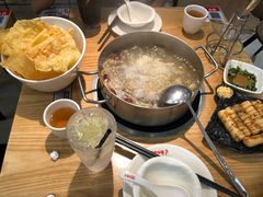 炸支竹-为什么牛潮汕牛肉火锅(万胜广场店)