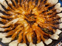 豆角肉卷子-华盛园卷子王农家菜水库鱼
