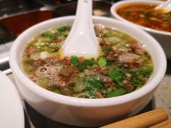 菌菇牛肉汤-海底捞火锅(天津SM城市广场店)