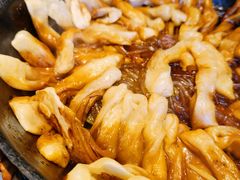 排骨豆角卷子-华盛园卷子王农家菜水库鱼