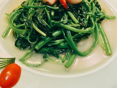 大蒜炒空心菜-Lam Vien Restaurant