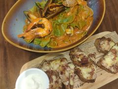 海鲜自制菠菜宽面-G+KITCHEN(龙湖狮山天街店)