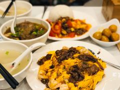 至尊滑蛋三拼饭-有章牛杂(石厦店)