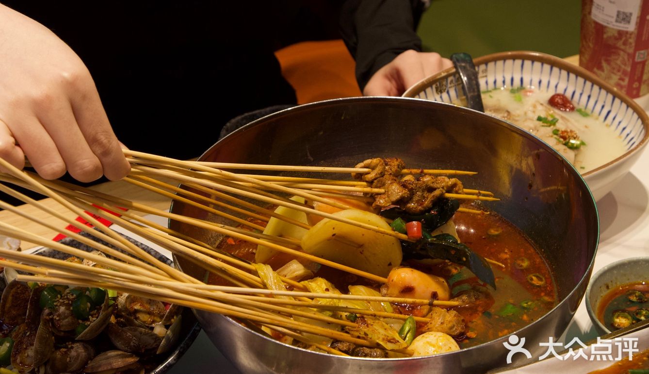 在上海🥰分享一家正宗四川串串店