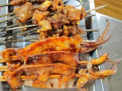 -万家乐带皮五花肉烧烤(临淄大院店)