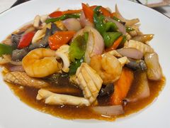 大连三鲜焖子-丁字口海鲜热炒·烧烤大排档