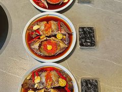 -草家酱蟹炭火烤肉店(珲春南路一店)