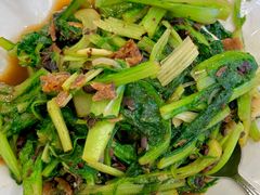 豆豉鲮鱼油麦菜-豪庭皇朝