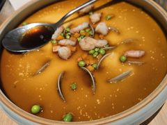 虾仁蒸蛋-钱塘花园·宁波菜