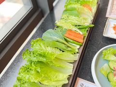 长过手臂的蔬菜盘-本家·添百客韩国料理(泰然店)