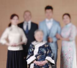 -时光纪亲子全家福照相馆(静安店母女写真父母纪念照)