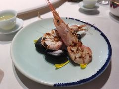 石烹盐浴秋菊红鹰虾-广舟(千禧店)