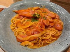 意式培根香辣面-玛格萝妮比萨屋(四平店)