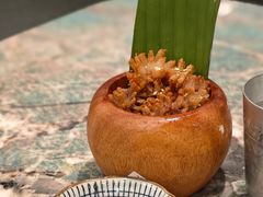 爆油猪皮炸五花肉-浩海火燒雲傣家菜(芮欧百货店)