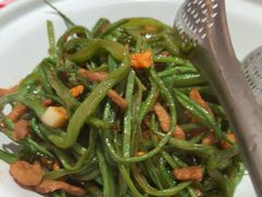 砂锅扁豆丝-西贝(上海中心店)