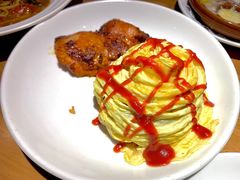 新奥尔良烤鸡腿排蛋包饭-新贝乐意大利餐厅(苏州中心店)