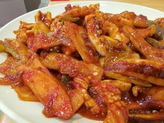 辣炒鱿鱼-贤花饭店(城阳店)