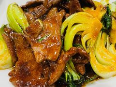 菜心炒猪肝-奎元馆.百年奎元.非遗传承(西湖边的解放路店)