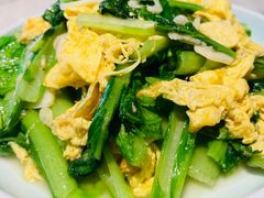 鸡蛋虾皮小白菜-小吊梨汤·北京菜·烤鸭(双井乐成中心店)