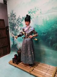 -后宫·古装汉服京剧儿童亲子全家福摄影