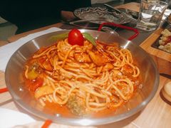 酸辣肥牛意面-麓椿花园西餐厅(海乐世界店)
