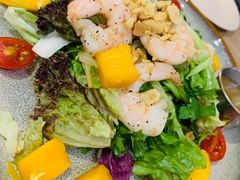 鲜柚芒果沙拉佐冰花酸梅酱-HELLO 27 意面·沙拉·帕尼尼