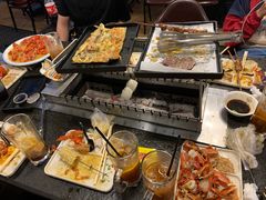 -長壹旋转烤吧 农家鸡火锅