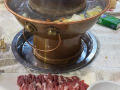 手切鲜羊肉-鑫来顺大铜锅涮羊肉(中山门旗舰店)