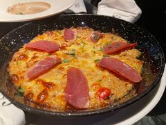西班牙火腿鸡肉奶油芝士焗饭-C&R西班牙餐厅
