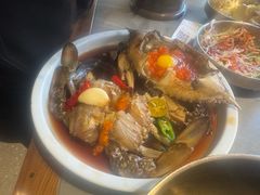 -草家酱蟹炭火烤肉店(珲春南路一店)