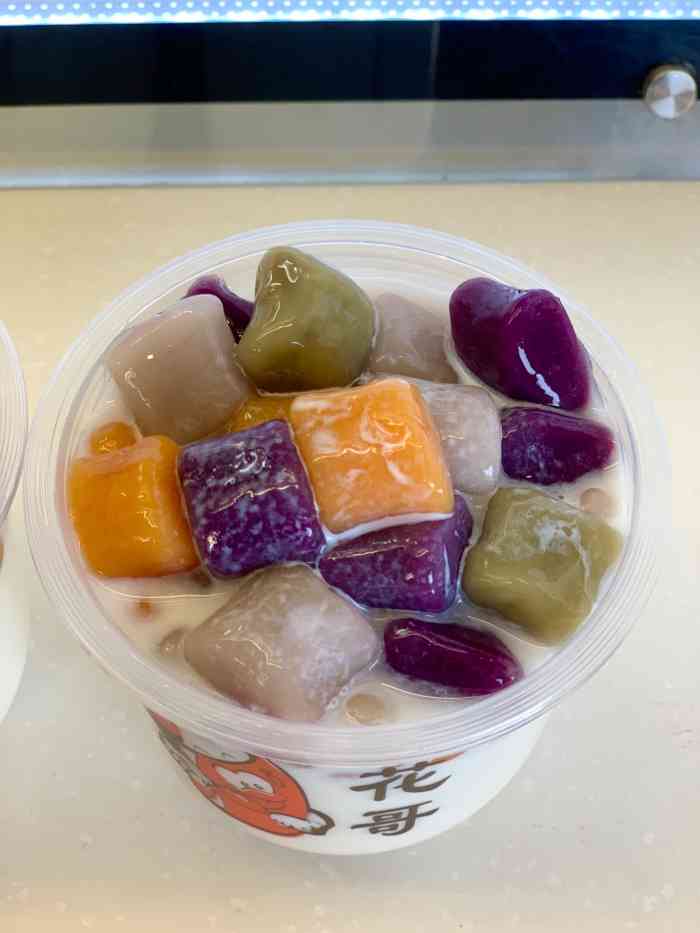 花哥双皮奶-"终于找了时间去找了花哥,就在城院里面,很.